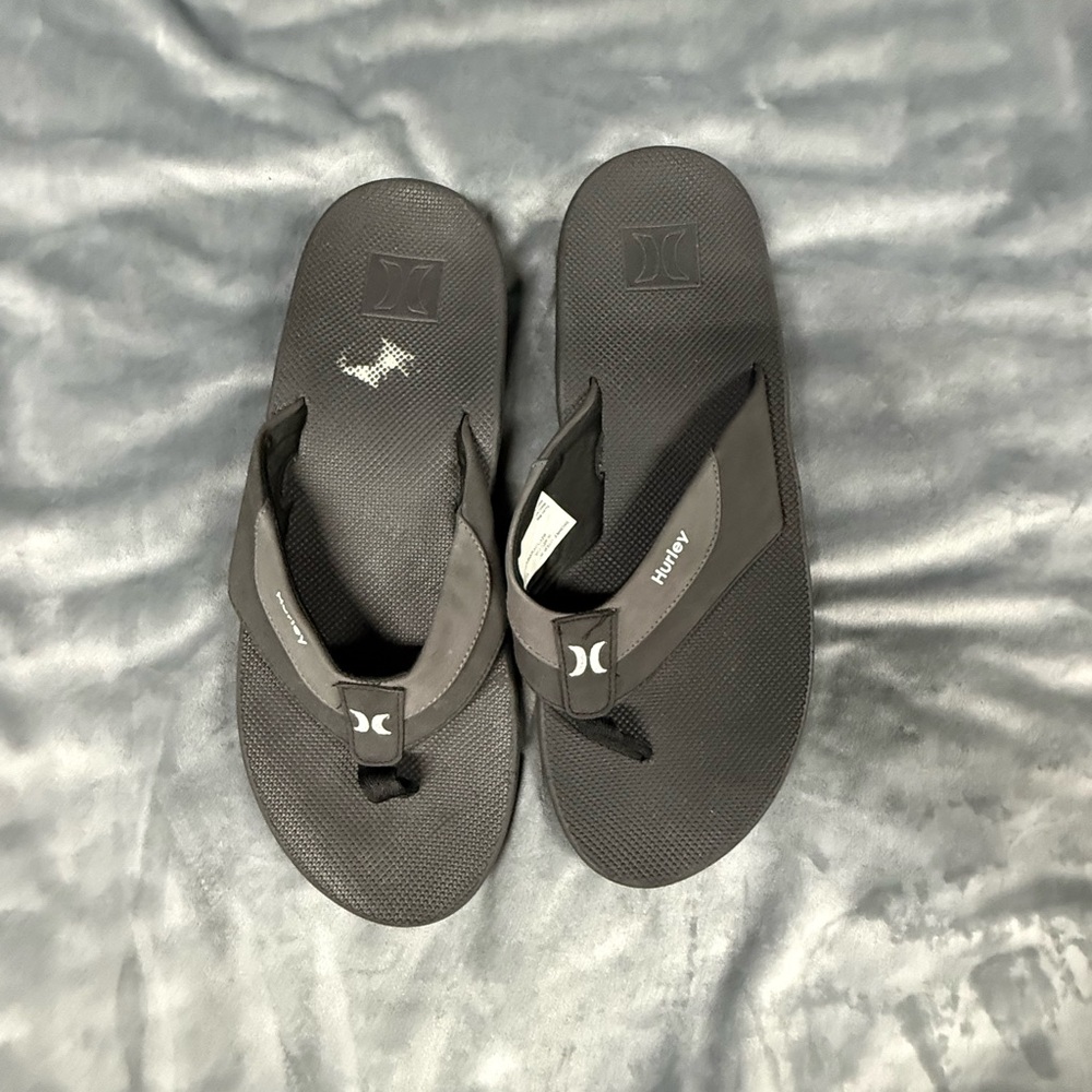 Hurley Charcoal Flip Flops
